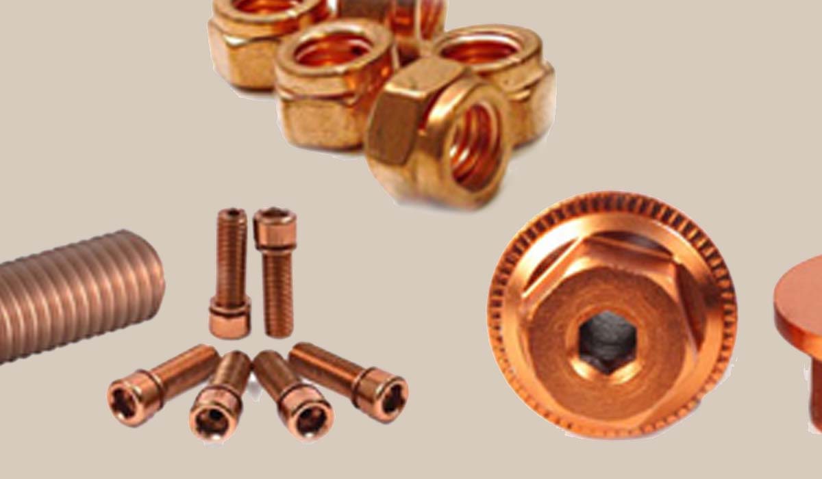 Cupro Nickel 70 / 30 Fasteners
